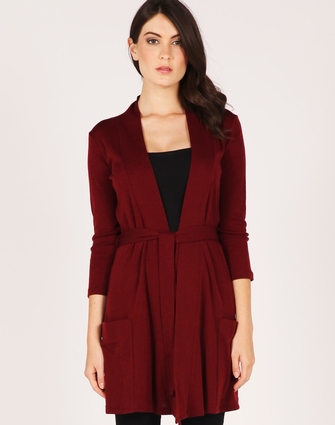 Glassons Belted Merino Cardigan - $59.99 from Glassons