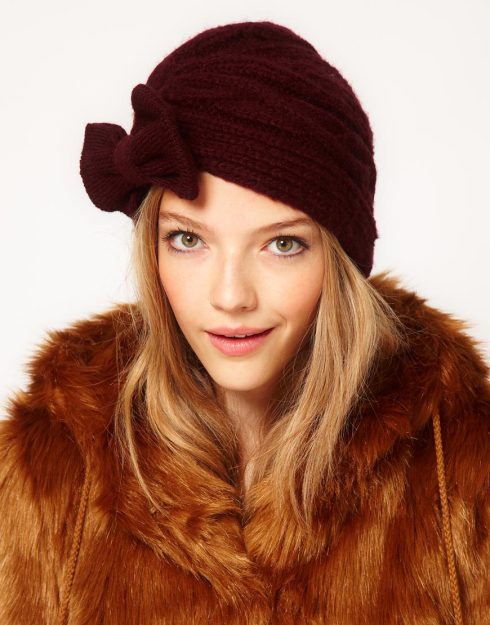 Bow Front Turban Hat from ASOS $16