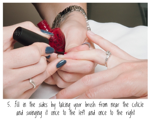 How to paint your nails 5