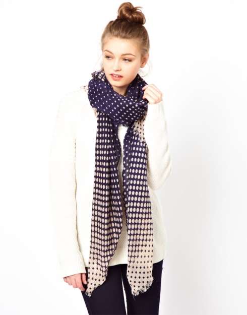 Oasis Nautical Spot Scarf, $40.22 from ASOS