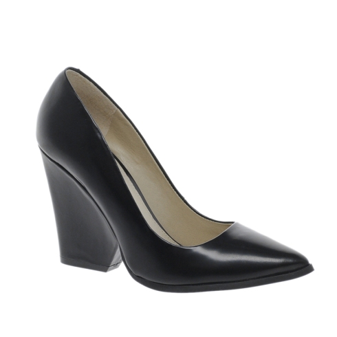 ALDO Georgen Black Block Heeled Pointed Courts, $169.68 from ASOS