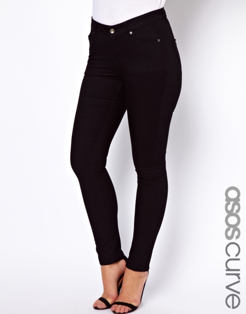 ASOS CURVE Exclusive Ridley Super Soft Skinny Jeans, $59.39 from ASOS