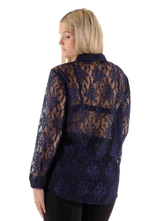 Gothic Glamour lace shirt, AUD $129 from Harlow