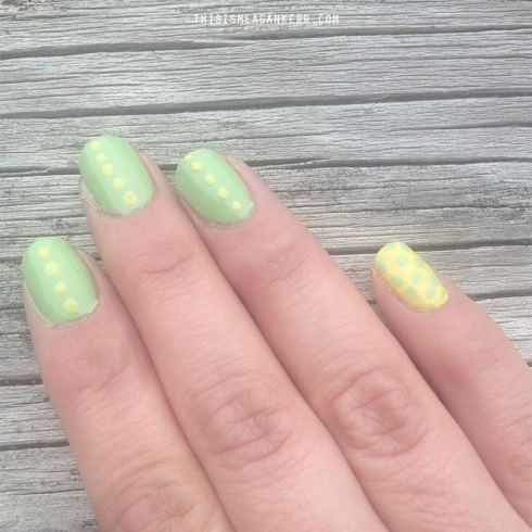Orly Hope and Freedom Fest Polka Dot Spring Nail Tutorial