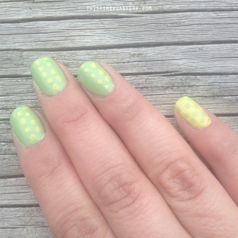 Orly Hope and Freedom Fest Polka Dot Spring Nail Tutorial