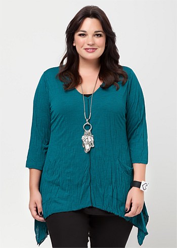 TS14+ Teal Devise Tunic